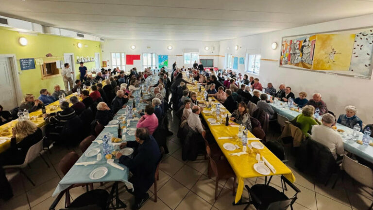Novate Mezzola pranzo giovani di una volta