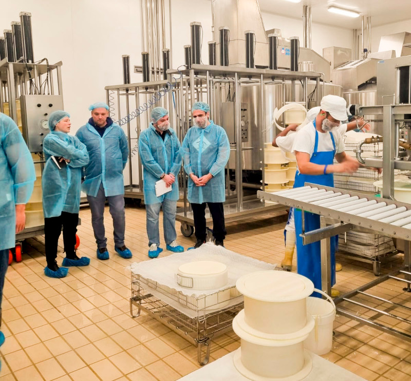 Operatori ristorazione tedeschi visita Casera Bitto Valtellina