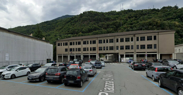 Parcheggio Sant'Antonio Morbegno ex campo delle suore