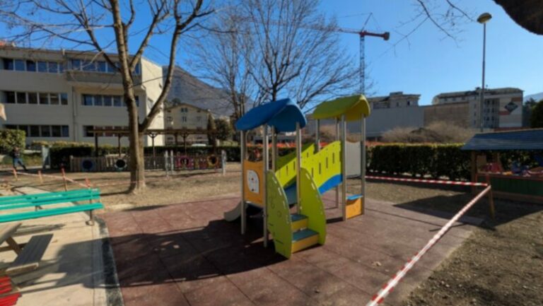 Sondrio riqualificazione giardino Scuola dell'infanzia Bruno Munari