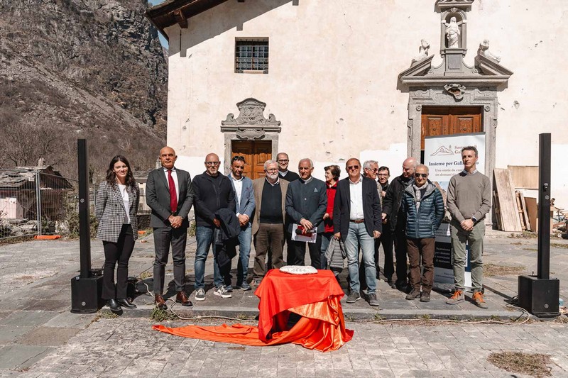 Santuario Gallivaggio San Giacomo Filippo inaugurazione lavori restauro