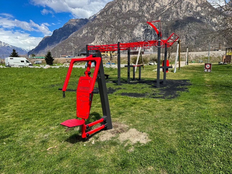 Novate Mezzola nuova area Sky Fitness