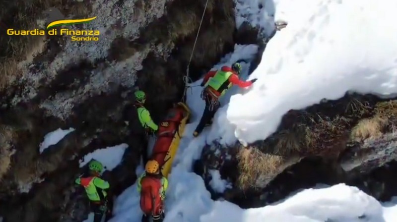 Sagf Sondrio e CNSAS Delegazione Lariana esercitazione Pasturo
