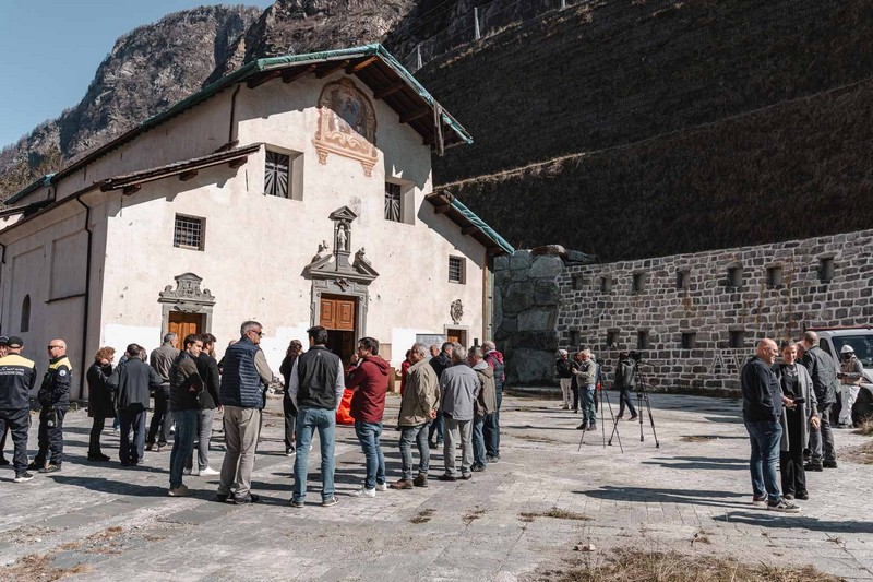Santuario Gallivaggio San Giacomo Filippo inaugurazione lavori restauro