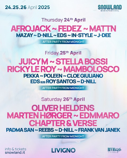 Snowland Music Festival Livigno