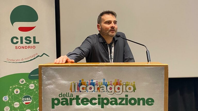 Davide Fumagalli Cisl Sondrio