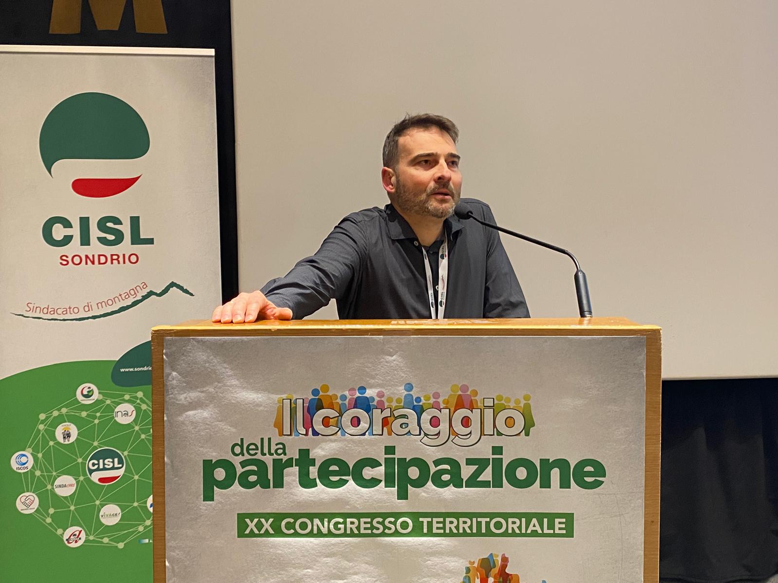 Davide Fumagalli Cisl Sondrio