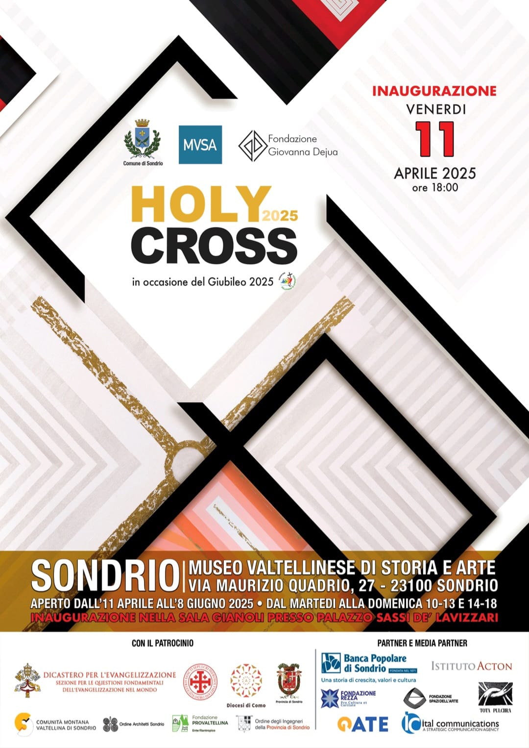 Inaugurazione Mostra "Holy Cross" MVSA Sondrio Giubileo