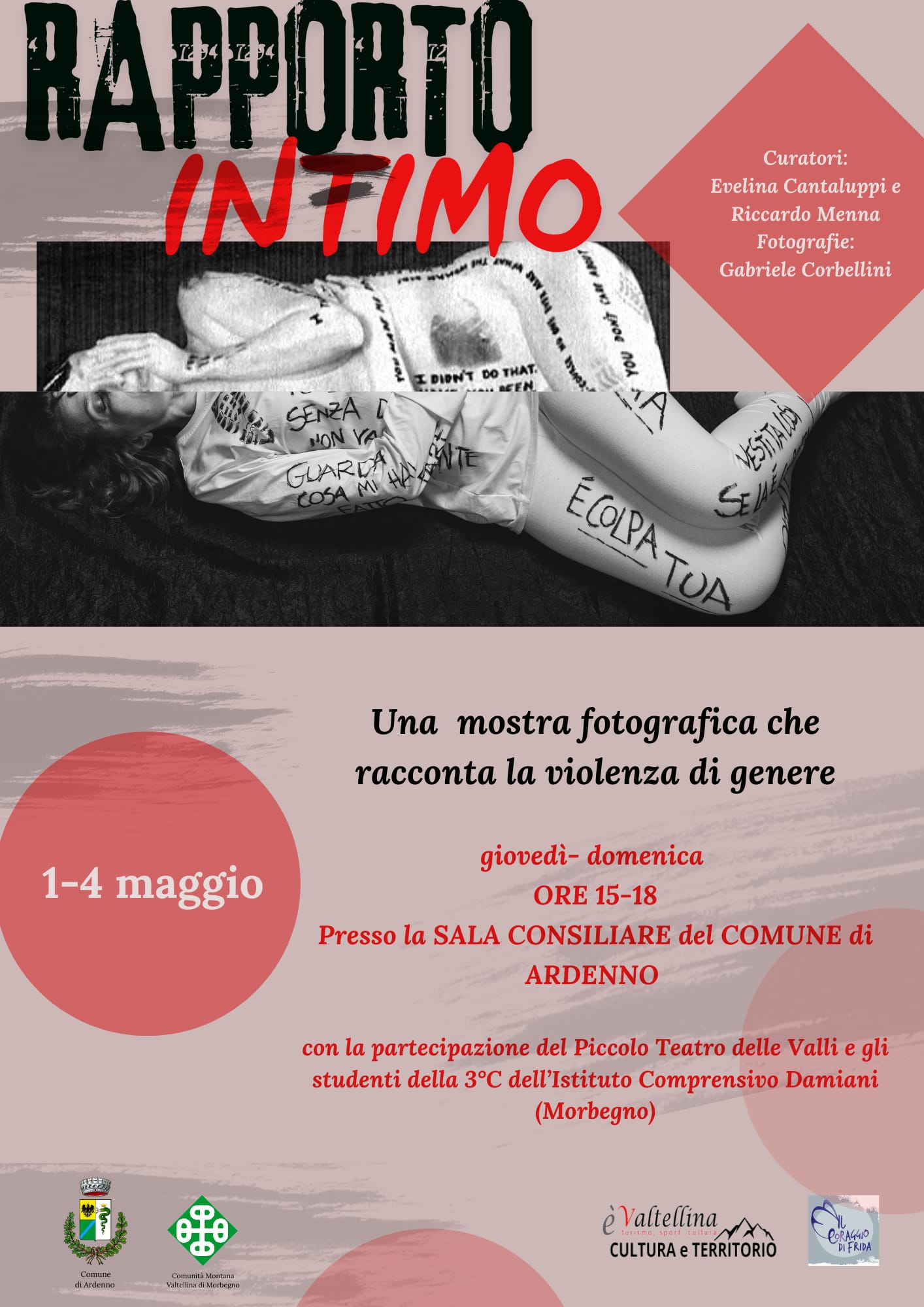 Locandina mostra rapporto infimo Ardenno