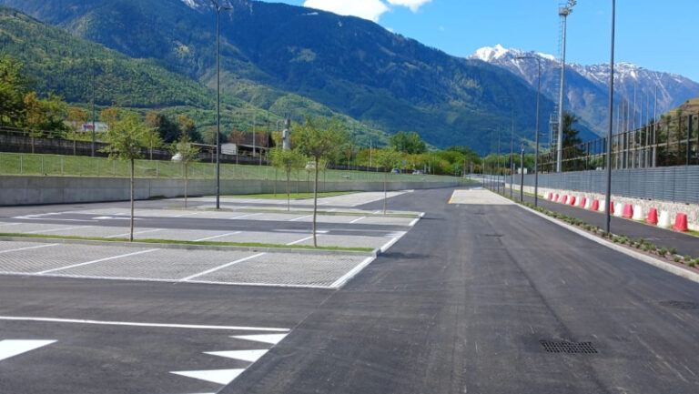 Nuovo parcheggio Castellina Sondrio