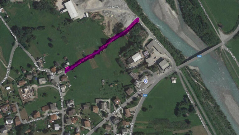 Samolaco Via del Pascolo lavori