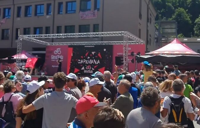 Giro d'Italia Morbegno Ezio Cairoli