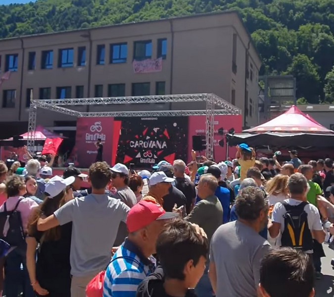 Giro d'Italia Morbegno Ezio Cairoli