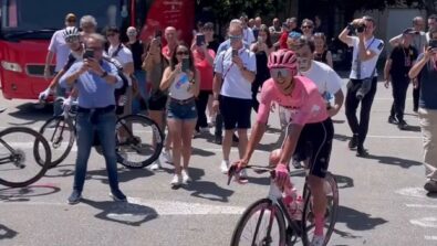 Giro d'Italia Morbegno Ezio Cairoli
