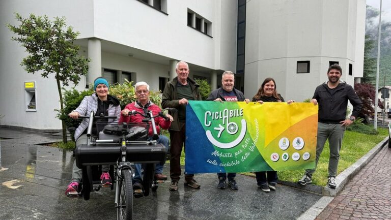 Prata Camportaccio progetto Ciclabile