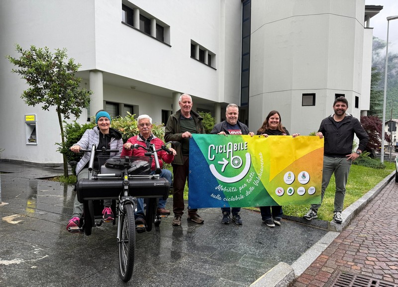 Prata Camportaccio progetto Ciclabile