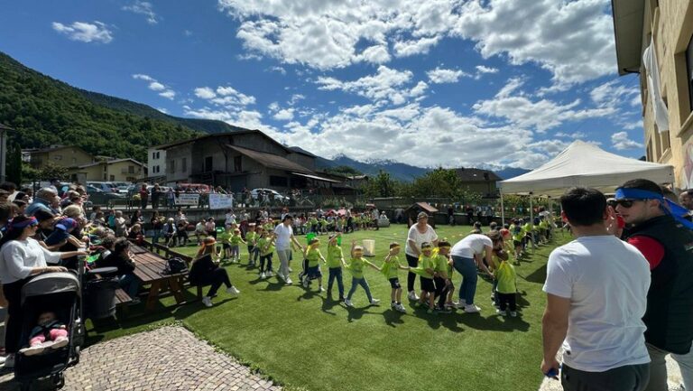 Villa di Tirano scuola infanzia Stazzona festa fine anno