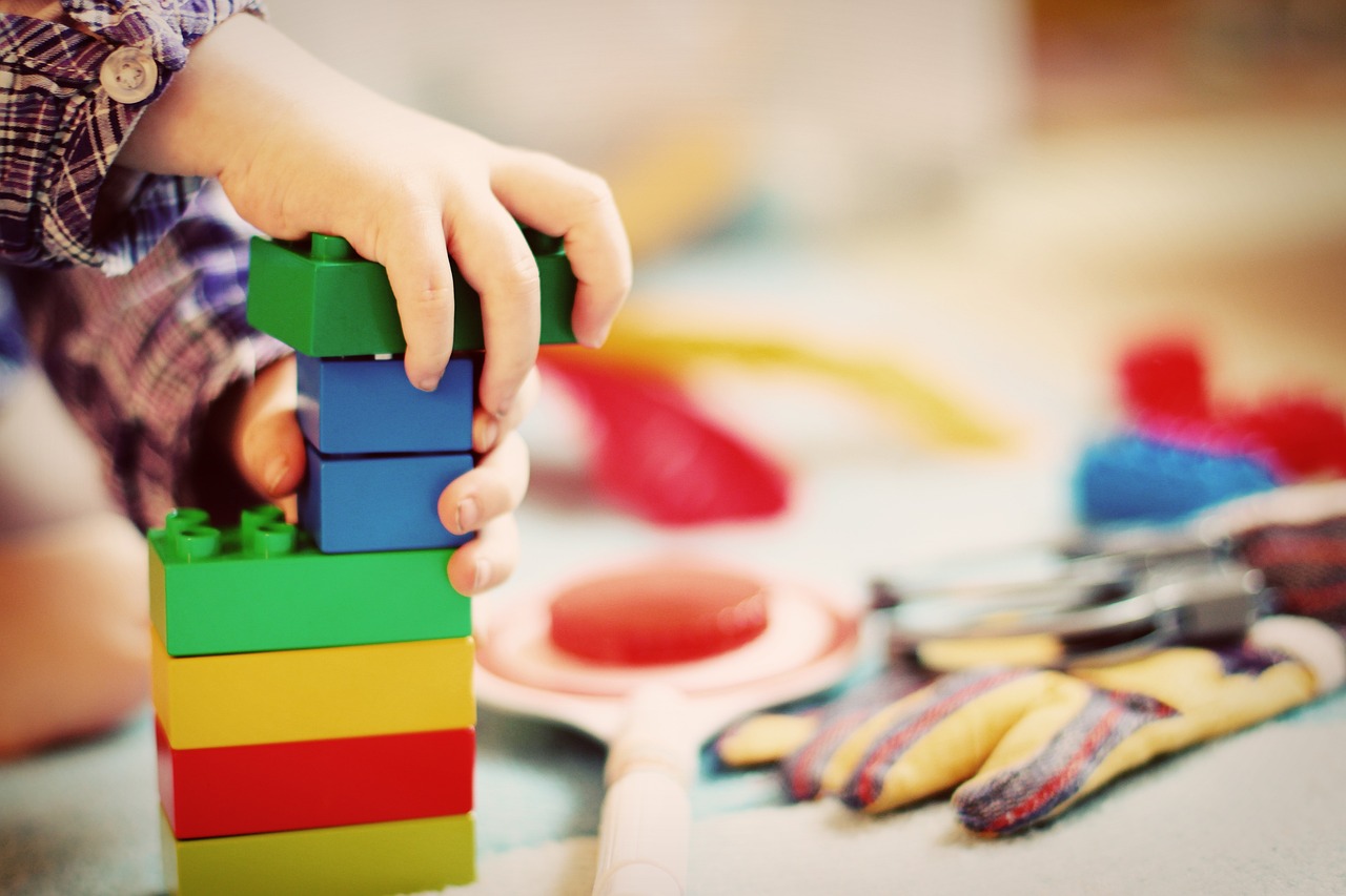 Asilo bambini gioco