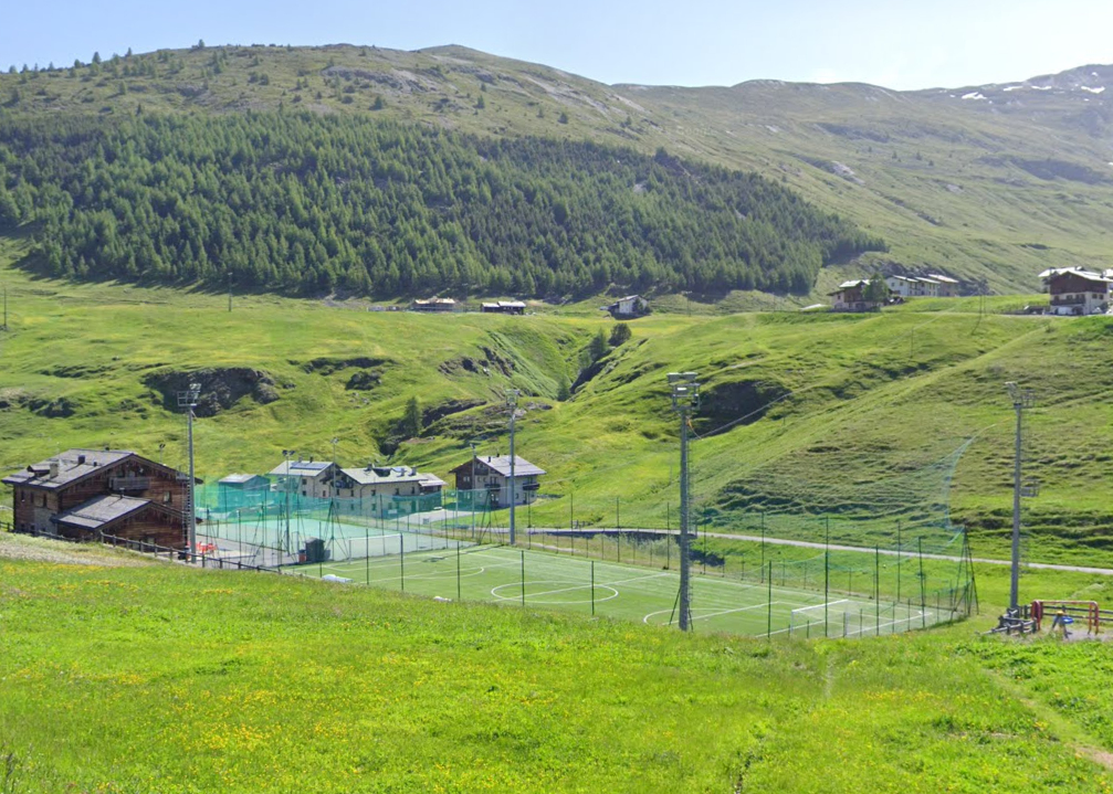 Il campo di calcio di Trepalle