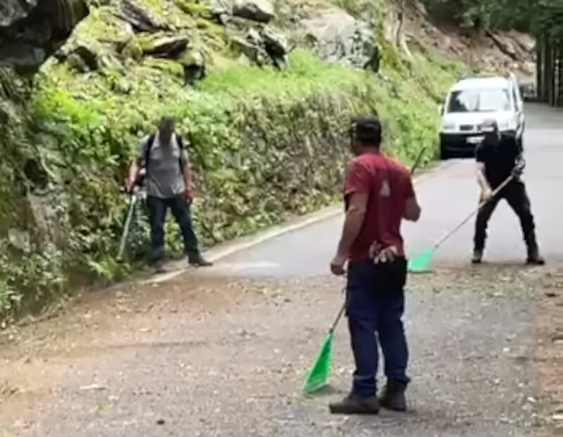 Campodolcino pulizia Strada Starleggia