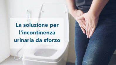 La soluzione per l’incontinenza urinaria da sforzo in menopausa