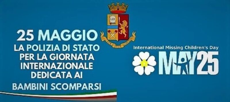Polizia Stato Giornata bambini scomparsi