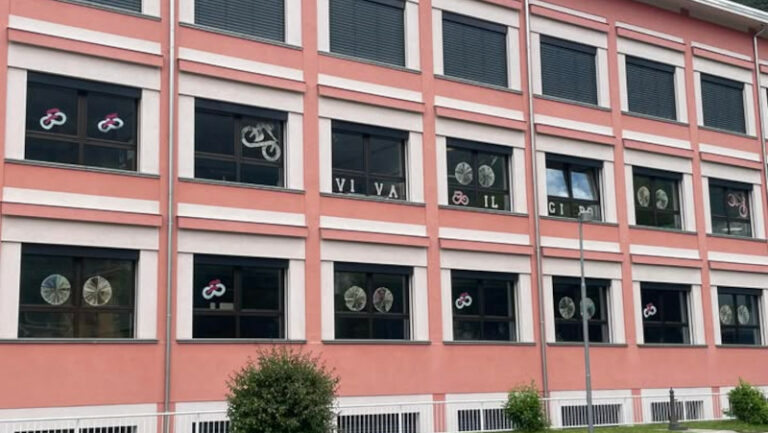 Sondalo scuola rosa Giro Italia