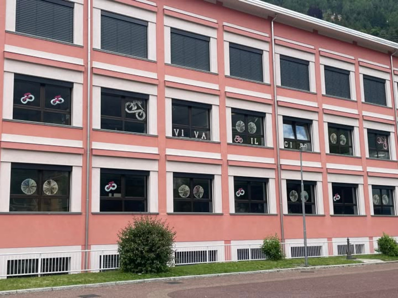 Sondalo scuola rosa Giro Italia