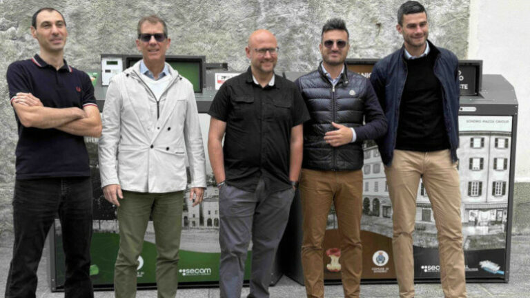 Sondrio ecoisola Piazza Cavour