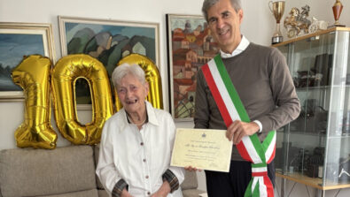 Sondrio Giuseppa Cherubini centenaria
