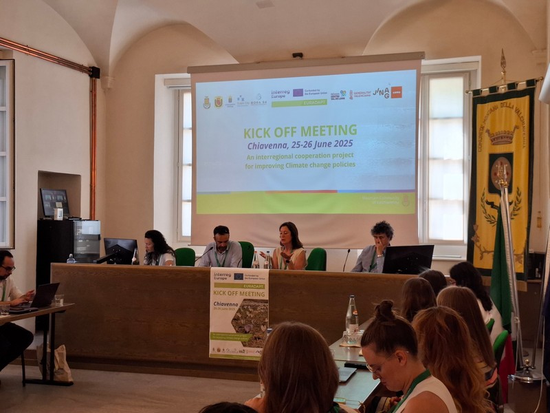 Euradapt cambiamenti climatici Chiavenna
