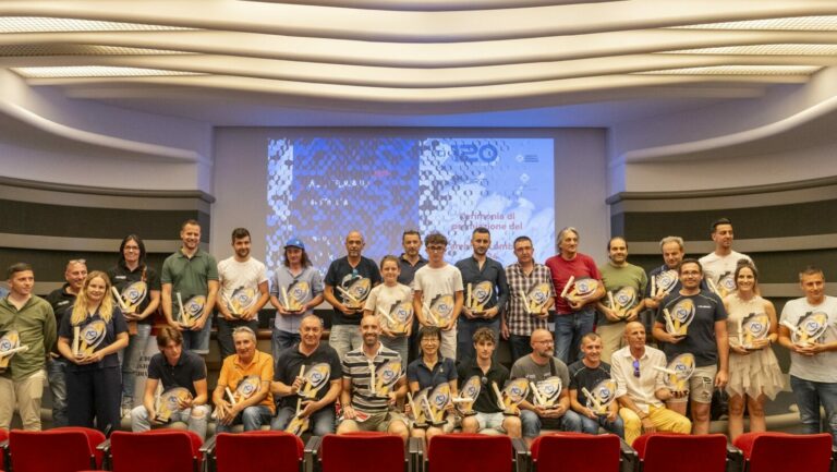ACI foto di gruppo di tutti i premiati 2025