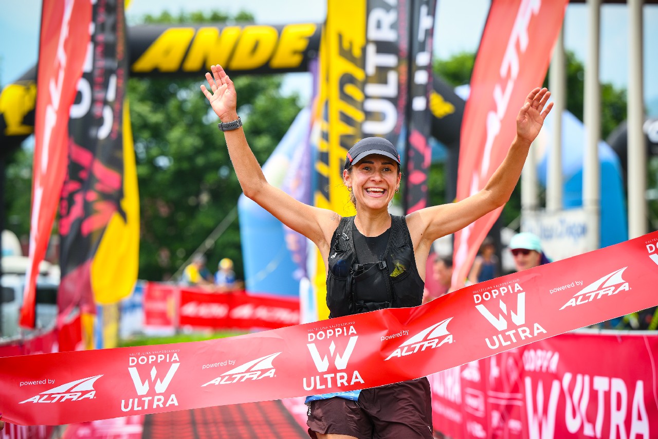 Alice Testini vincitrice 30 km DoppiaW Ultra 2025