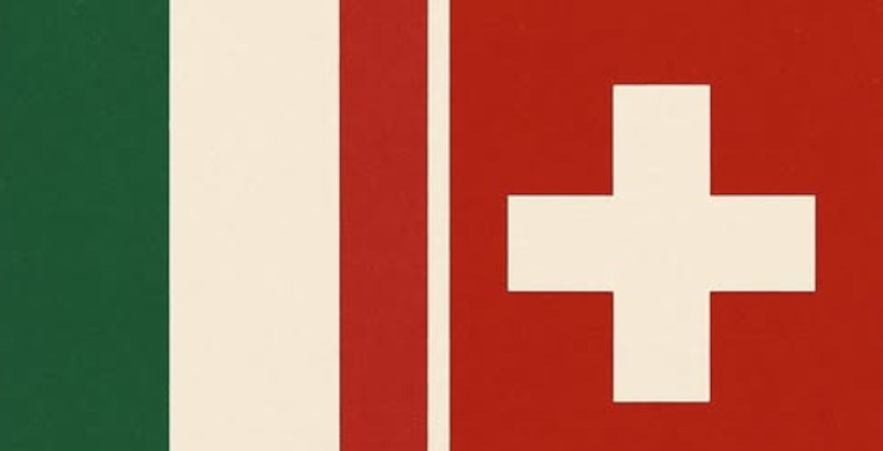 Bandiere Italia Svizzera