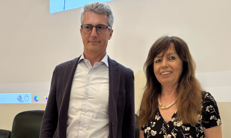Marco Buratti e Marcella Fratta