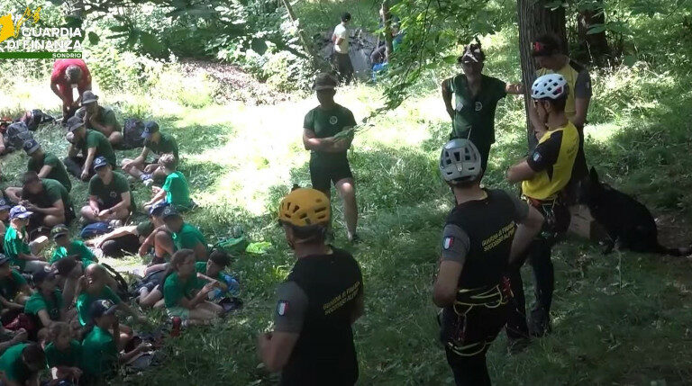 SAGF Bormio campo scuola Alpini Sondalo