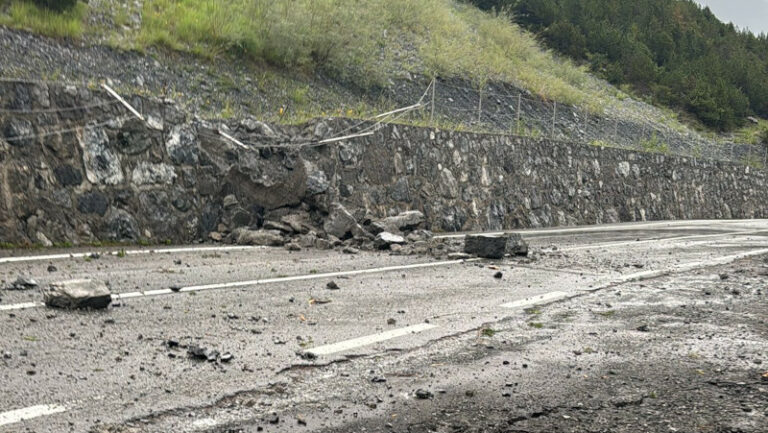 Strada Stelvio smottamento