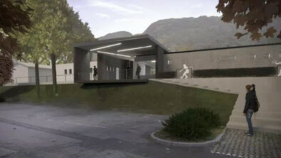 Tennis Club via Vanoni Sondrio progetto esecutivo spogliatoi