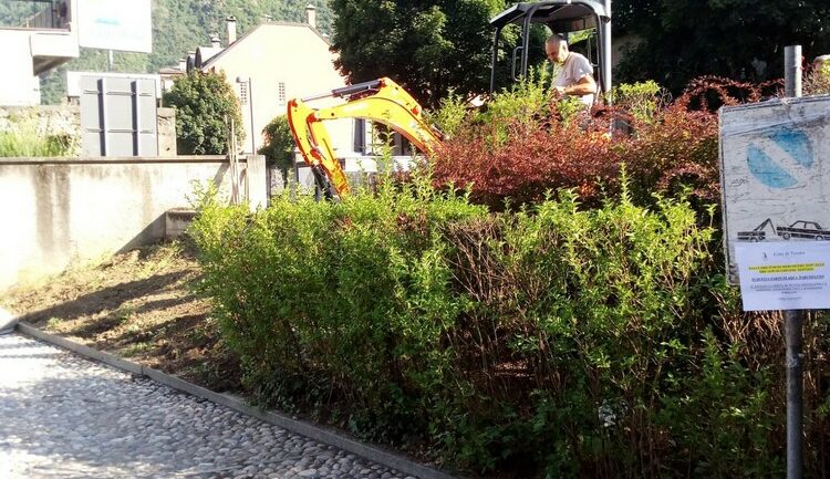Tirano decoro urbano operai comunali