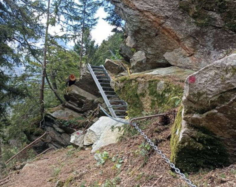 Lavori torrente Lovero Villa di Chiavenna