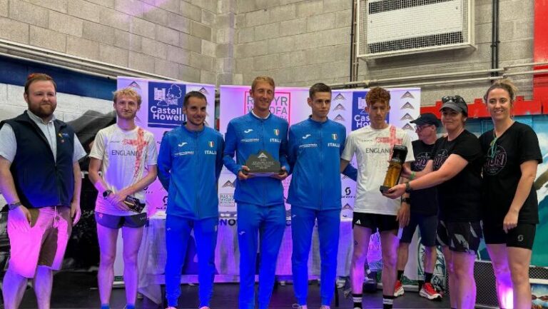 Snowdon Race 2025 podio maschile