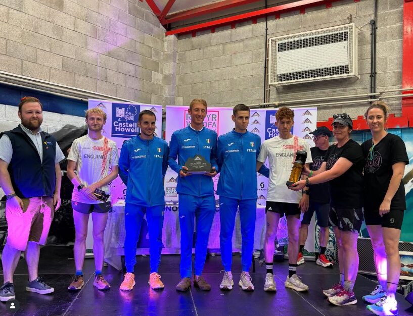 Snowdon Race 2025 podio maschile