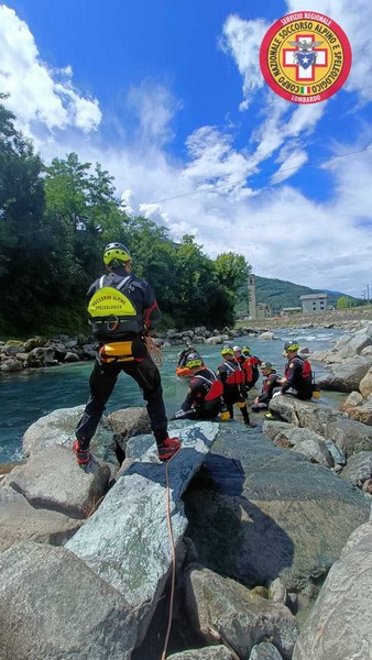 Esercitazione Caiolo Squadra forra regionale