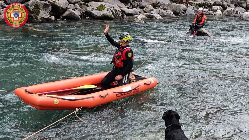 Esercitazione Caiolo Squadra forra regionale