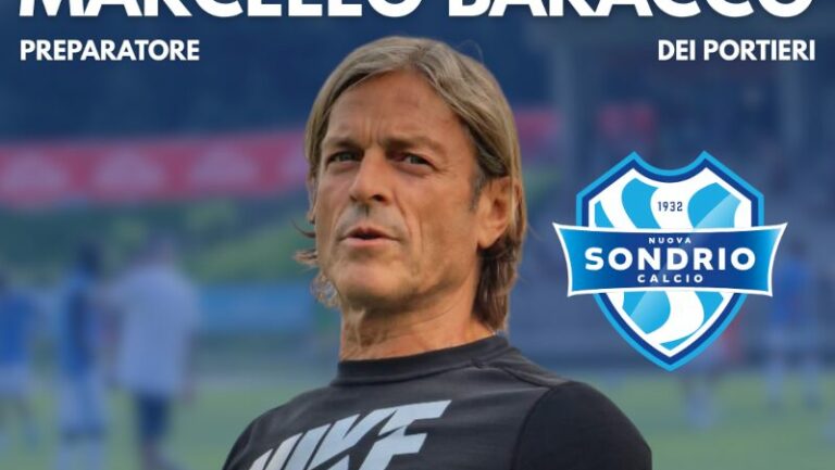 Marcello Baracco nuovo preparatore portieri Nuova Sondrio Calcio