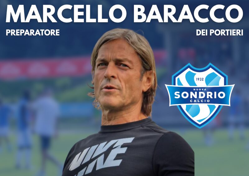 Marcello Baracco nuovo preparatore portieri Nuova Sondrio Calcio