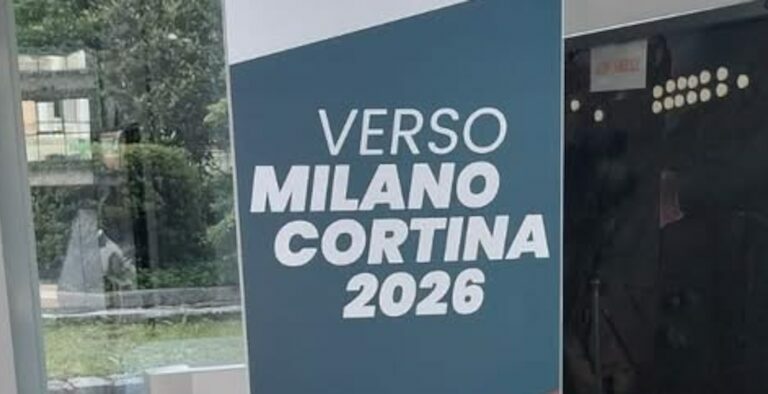 Totem olimpiadi invernali 2026