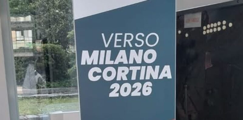 Totem olimpiadi invernali 2026