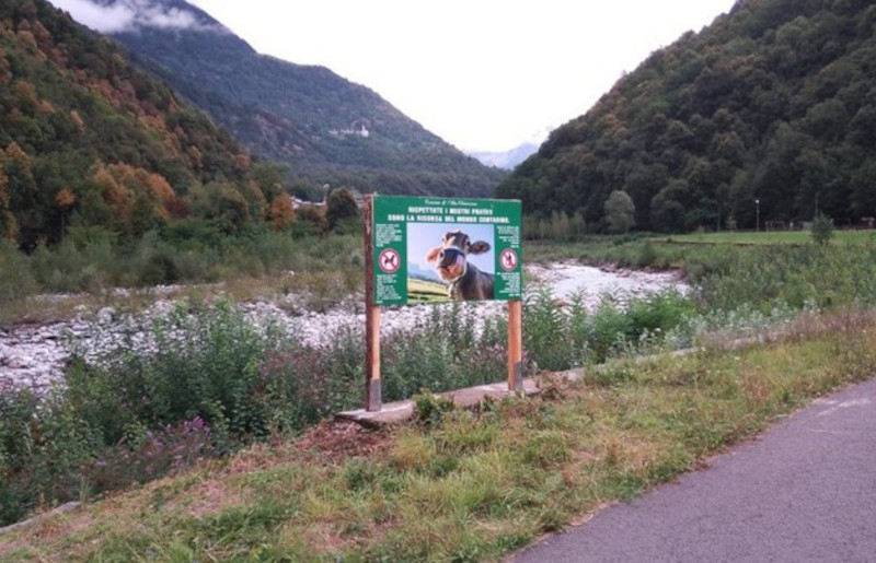 Villa di Chiavenna pulizia agrosilvopastorale