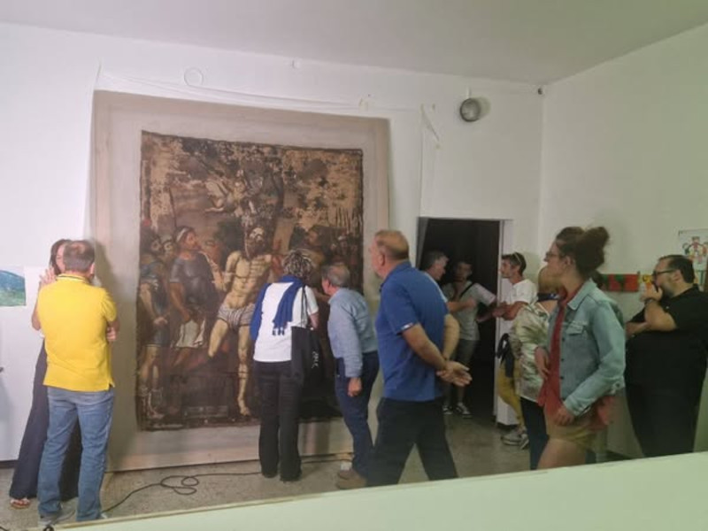 Chiuro pala altare San Bartolomeo